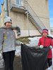 Устроили субботник